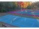 Multiple tennis courts on the property, providing opportunities for recreation and outdoor activities at 7353 Dogwood Cres, Spring Hill, FL 34607