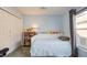 Cozy bedroom with a closet and nice natural lighting at 8529 Regal Ln, Hudson, FL 34667