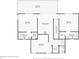 Layout of floor 2 including bedrooms, bathrooms and a bonus room at 16025 Redington Dr, Redington Beach, FL 33708
