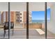 Enjoy ocean views from the condo's balcony, accessible through sliding glass doors at 17920 Gulf Blvd # 1302, Redington Shores, FL 33708