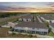 Townhome rear view with screened in patios. Perfect for outdoor relaxing and entertaining at 2529 Arbor Wind Dr, Lutz, FL 33558
