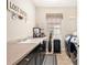 Spacious laundry room with modern appliances, countertop space, and storage at 2608 Calvano Dr, Land O Lakes, FL 34639