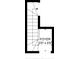Detailed floor plan of the foyer with dimensions for staircase of the residence at 2628 2Nd N Ave, St Petersburg, FL 33713