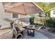 Cozy patio area with comfortable seating and a fire pit for outdoor enjoyment at 2628 2Nd N Ave, St Petersburg, FL 33713