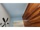 Bedroom featuring a paneled wall, a ceiling fan, and a window with blinds for natural light at 29042 Rivergate Run, Wesley Chapel, FL 33543