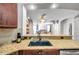 Kitchen featuring granite countertops and a sink with stainless steel appliances at 30327 Lettingwell Cir, Wesley Chapel, FL 33543
