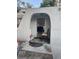 Charming front entrance with arched entryway and a glimpse of the interior at 3713 E Clifton St, Tampa, FL 33610