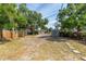 Spacious backyard with a shed, offering plenty of room for recreation and storage at 4517 2Nd S Ave, St Petersburg, FL 33711
