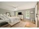 Serene main bedroom with a ceiling fan, and natural light at 4914 Country Hills Dr, Tampa, FL 33624