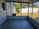 This screened porch is the perfect place to enjoy outdoor living at 5660 86Th Ave, Pinellas Park, FL 33782
