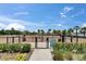 Community dog park enclosed with a fence, with separate areas for large and small breeds at 5828 Clairwood Ct, Palmetto, FL 34221