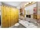 Bathroom features a unique vanity and shower combination at 5925 Shore S Blvd # 602, Gulfport, FL 33707