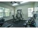 Community fitness center featuring modern exercise equipment and natural light from windows at 6233 Olivedale Dr, Riverview, FL 33578