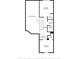 Floor plan illustrating the layout of the upper level, highlighting bedroom and office spaces at 6233 Olivedale Dr, Riverview, FL 33578