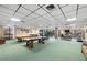 Extensive workout area with ping pong table, pool table, machines and weights at 6295 Bahia Del Mar Cir # 406, St Petersburg, FL 33715