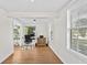 Bright home office space featuring wood floors, natural light and neutral wall color scheme at 6415 13Th N Ave, St Petersburg, FL 33710