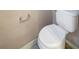 Neutral bathroom featuring a modern toilet with chrome fixtures and a clean design for a functional and tidy space at 6842 Dartmouth Hill St, Riverview, FL 33578