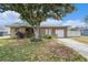 Charming single-story home with mature landscaping, a driveway, and a one-car garage at 109 S Nimbus Ave, Clearwater, FL 33765