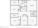 Detailed floor plan showcasing the layout of the second floor, including room dimensions at 13380 Great Plains Dr, Riverview, FL 33579