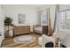 Charming Bedroom with modern decor, a crib, and a dresser creates a warm, inviting space at 15704 Mifflin Ct, Tampa, FL 33647