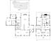 Detailed floor plan showcasing the layout of the home, including dimensions and room names at 15704 Mifflin Ct, Tampa, FL 33647