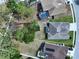 A high shot of the property showing the lot and neighborhood at 1919 Oswego Dr, Holiday, FL 34691