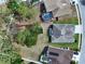 Aerial view of property showing the lot and surrounding neighborhood amenities at 1919 Oswego Dr, Holiday, FL 34691