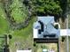 Enjoy low energy bills and serene water views with the homes equipped solar panels at 21626 Rosewood Ct, Lutz, FL 33549