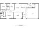 Detailed floor plan showcasing the layout of the home with room dimensions at 30456 Willow Bank Ave, Brooksville, FL 34602