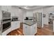 Spacious kitchen with island, stainless steel appliances, and walk-in pantry at 4766 Royal Palm Ne Cir, St Petersburg, FL 33703