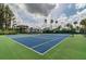 Well-maintained tennis court provides a fantastic recreational opportunity at 4946 Mill Pond Rd # 3180, Wesley Chapel, FL 33543
