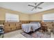 Bedroom with carpet and two windows for natural light at 5920 Denver Ne St, St Petersburg, FL 33703