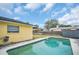 Backyard pool with ample space for outdoor enjoyment at 5920 Denver Ne St, St Petersburg, FL 33703