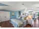 Cozy bedroom featuring plush bedding and a calming color palette at 755 Bay Esplanade, Clearwater Beach, FL 33767