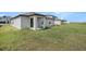 A spacious backyard offering plenty of room for outdoor activities at 11257 Linden Depot Rd, San Antonio, FL 33576