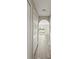 Hallway with closet storage leading into a living area with lots of natural light at 11323 Ivy Flower Loop, Riverview, FL 33578