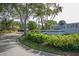 Entrance to Pasadena Cove community, showcasing landscaped entryway and community signage at 1316 Pasadena S Ave # 303, South Pasadena, FL 33707