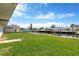 Backyard featuring direct access to canal with docks and waterfront views at 13612 Veronica Dr, Hudson, FL 34667