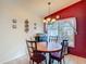 Bright dining room with natural lighting and a cozy atmosphere for intimate meals at 1432 Windjammer Pl, Valrico, FL 33594