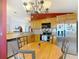 Bright kitchen features stainless appliances and an eat-in dining area at 1432 Windjammer Pl, Valrico, FL 33594
