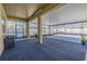 Spacious screened-in patio with ample seating and room for outdoor activities at 20404 Autumn Fern Ave, Tampa, FL 33647