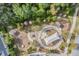 Birds eye view of a delightful playground with sunshades in the Gathering friendly community at 32713 Brooks Hawk Ln, Wesley Chapel, FL 33543