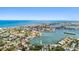 Waterfront home with private boat dock offers stunning water views and convenient boating access at 425 12Th Ave, Indian Rocks Beach, FL 33785