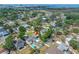Real estate overhead shot, home features large fenced yard, convenient city access at 4721 W Lawn Ave, Tampa, FL 33611