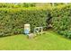 Lush green yard with pump and tank painted with a Minions character at 509 N Walker St, Plant City, FL 33563