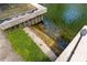 Dock with boat access with stairs into water, great for fishing or kayaking at 5421 Gay St, Weeki Wachee, FL 34607