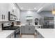 Beautiful kitchen featuring a gas range, stainless appliances, and plenty of counter space at 5421 Gay St, Weeki Wachee, FL 34607