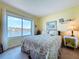Relaxing bedroom showcasing water view and cozy decor at 6290 Bahia Del Mar Cir # 12, St Petersburg, FL 33715