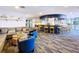 Comfortable lounge with ample seating including a circular bar area perfect for community enjoyment at 6290 Bahia Del Mar Cir # 12, St Petersburg, FL 33715