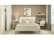 Calm bedroom showcasing a picture of a horse, a workspace, and natural light at 6909 E 116Th Ct, Palmetto, FL 34221